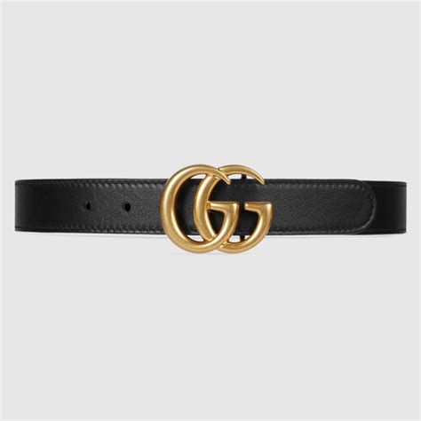 gucci children's leather belt|Children's leather Double G belt .